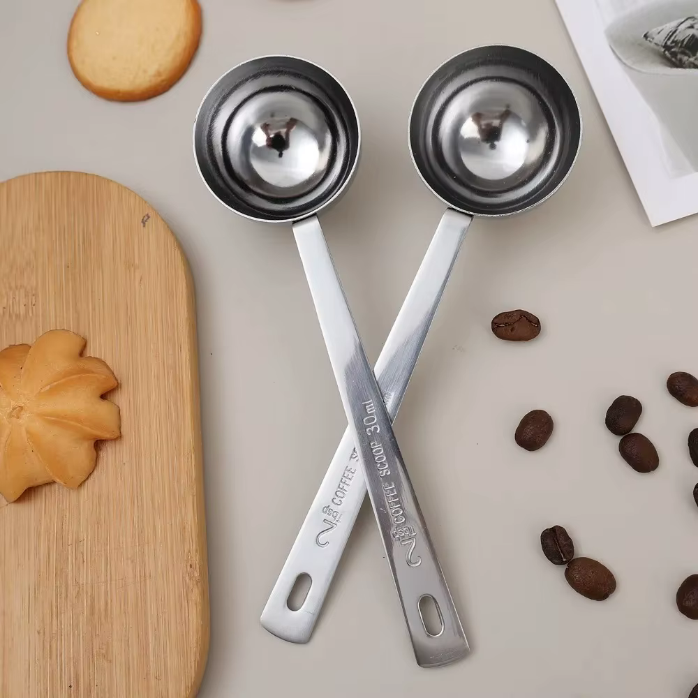 Cuillère à café épaisse en acier inoxydable
