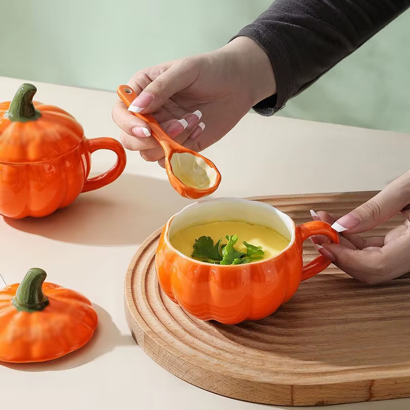 Tasse de citrouille créative d'halloween