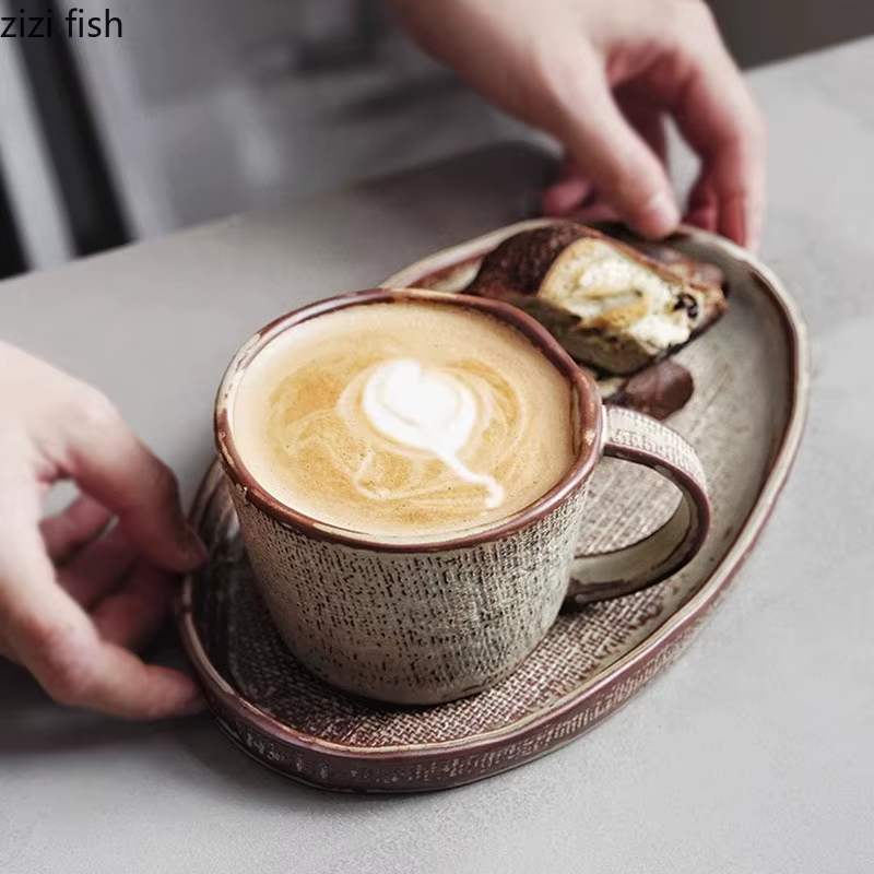 Tasse en céramique rétro japonaise