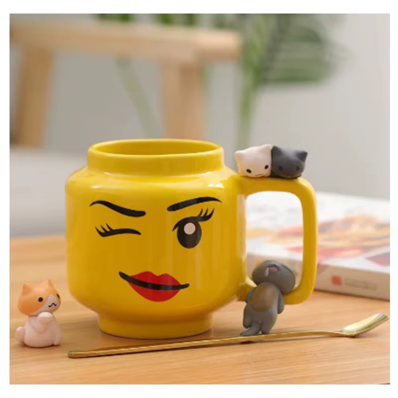 Tasse en céramique de dessin animé 250ML