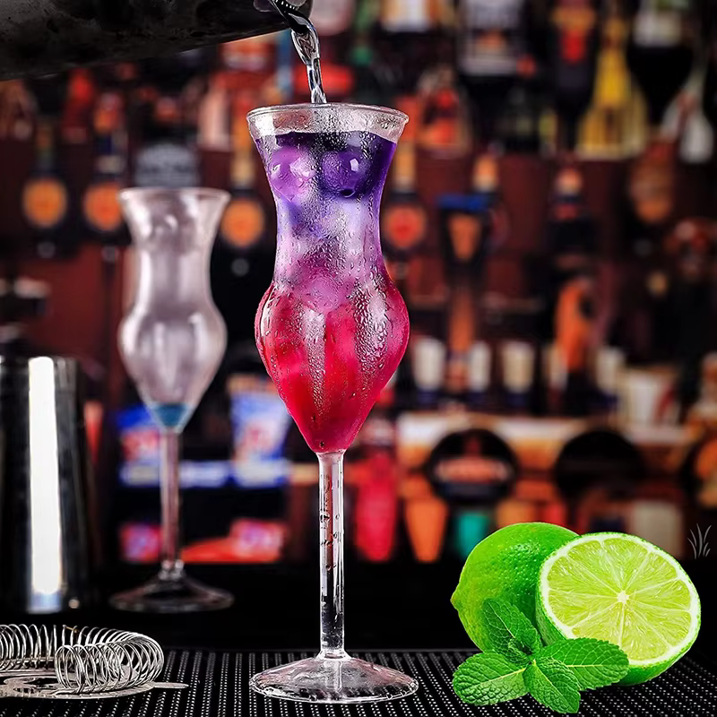 Verres à Cocktail en Verre pour le Vin