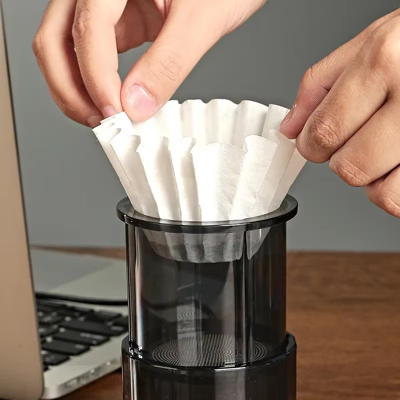 1-4 portions de papier filtre à café