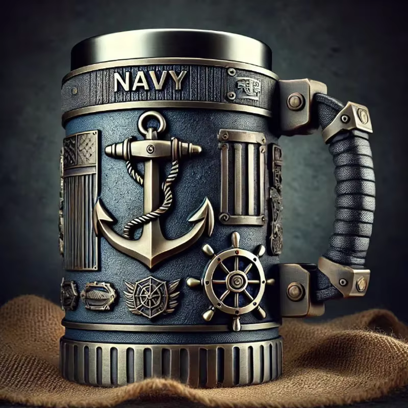 Mug militaire 3D, magnifique mug à café
