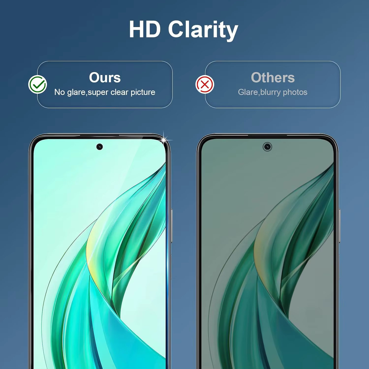 6.8 "verre trempé pour HONOR 200 Film de protection d'écran intelligent en verre