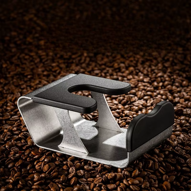 JUSTINLAU Station de tamping pour café expresso en acier inoxydable