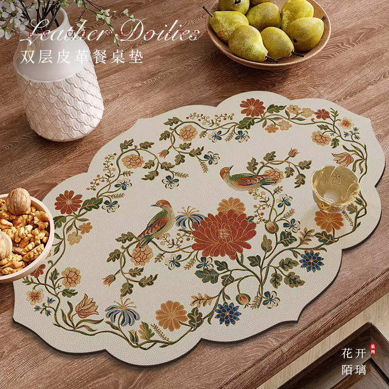 Set de Table en Silicone observateur et Luxueux