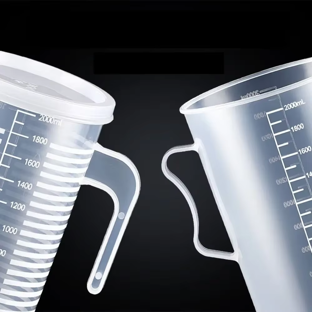 Tasse à mesurer en plastique épais de 100 à 5000ml