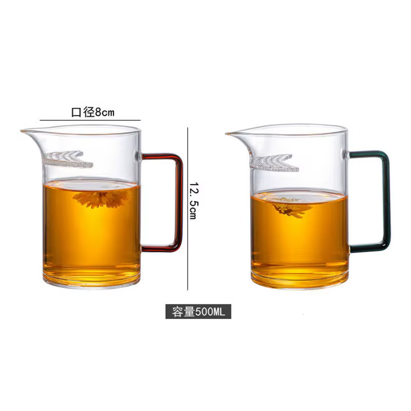 Pichet à thé en verre Borosilicate