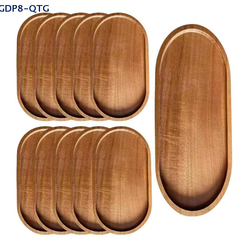 NOUVEAU Service de table en bois massif