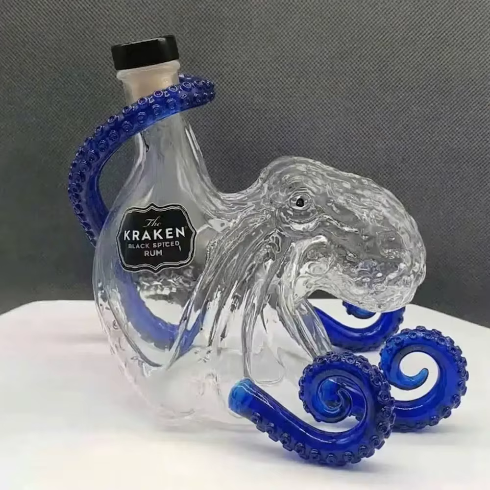 Carafe à whisky Kraken Octopus