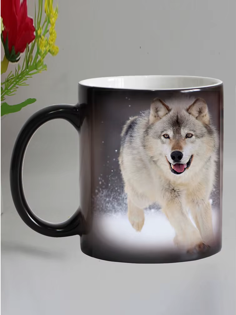 Tasse à café en céramique sensible à la chaleur