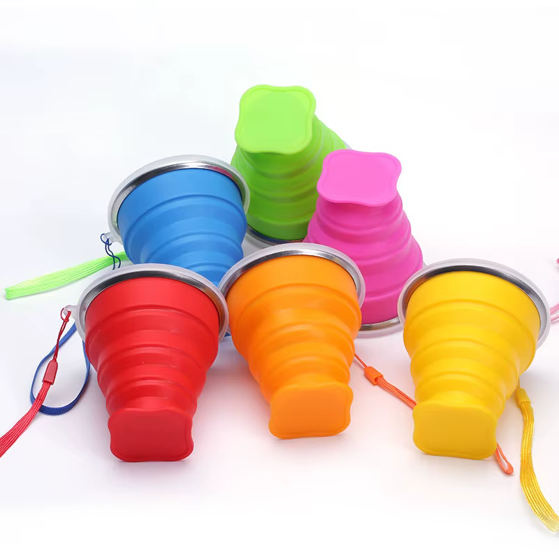 Tasses pliantes sans BPA