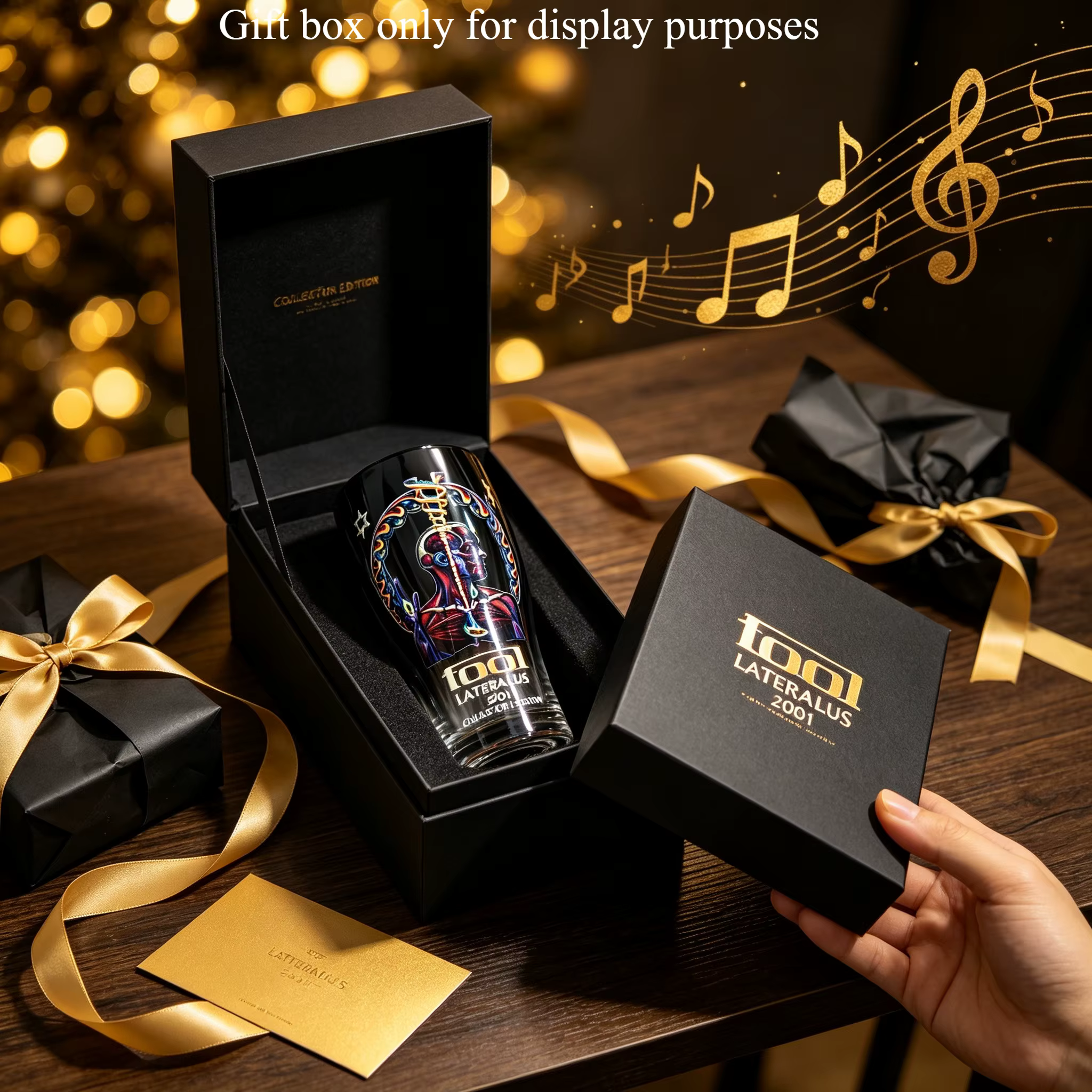 Verre à bière premium Tool Lateralus 2001 Collector's Edition - Cadeau unique pour les fans de rock