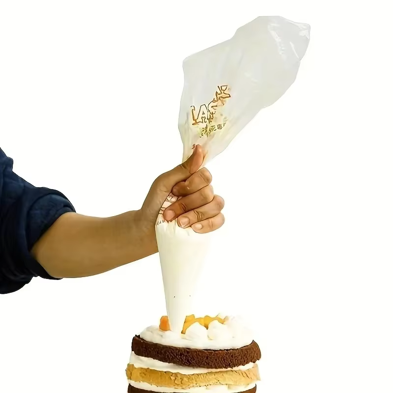 Sacs à pâtisserie jetables, 100 pièces, équipement de confiserie, accessoires de pâtisserie et de boulangerie, outils de boulangerie pour gâteaux rouges