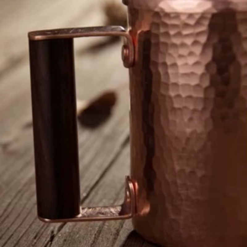 Tasse à café en cuivre Vintage