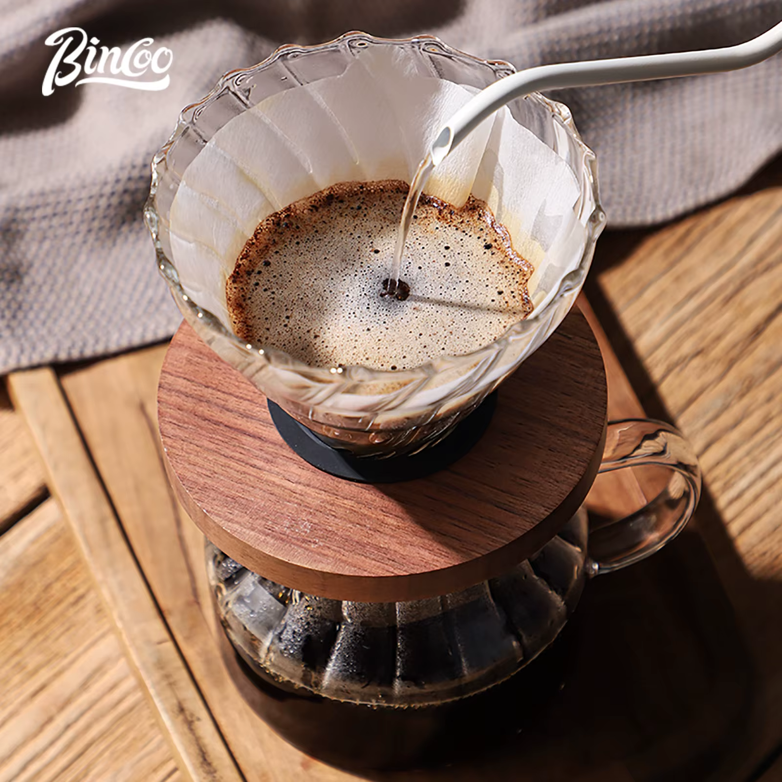 Bincoo-Ensemble de cafetière à verser
