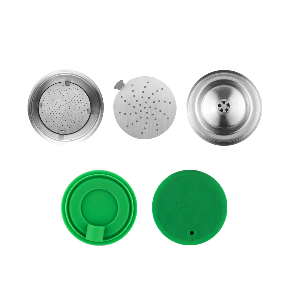 ICafilas – capsules de café réutilisables en métal inoxydable pour Dolce Gusto adaptées au nescafé avec filtre de sol