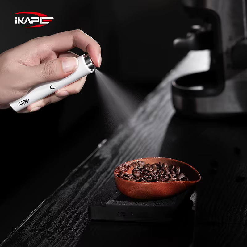IKAPE RDT vaporisateur en verre accessoires de Machine à expresso 10ml grain de café antistatique