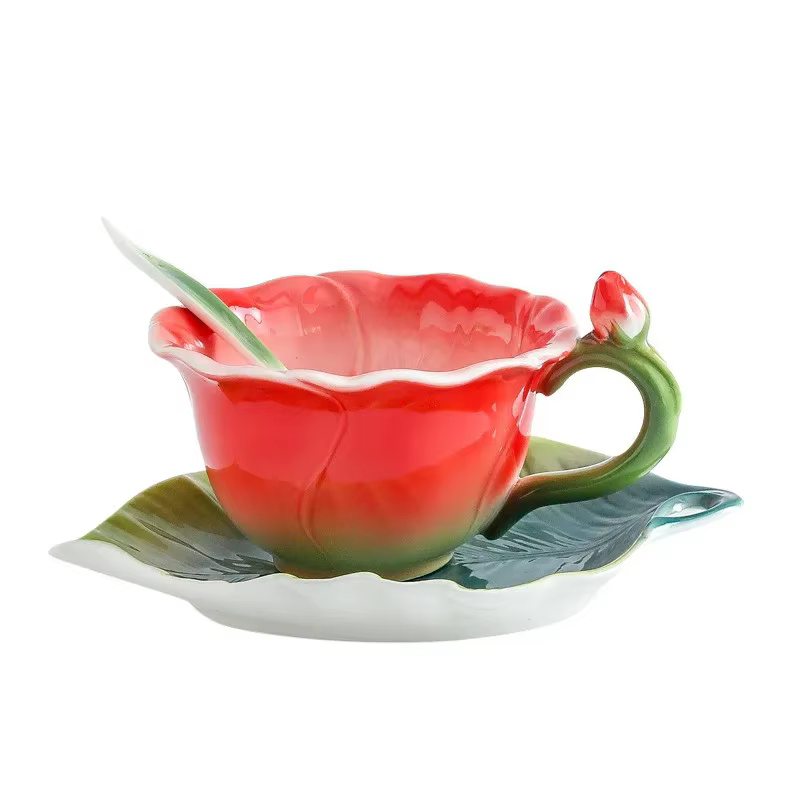 Ensemble de tasses à café et thé Kungfu en céramique