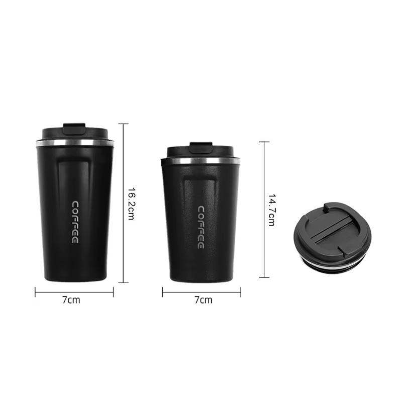 Tasse à café isolée en acier inoxydable