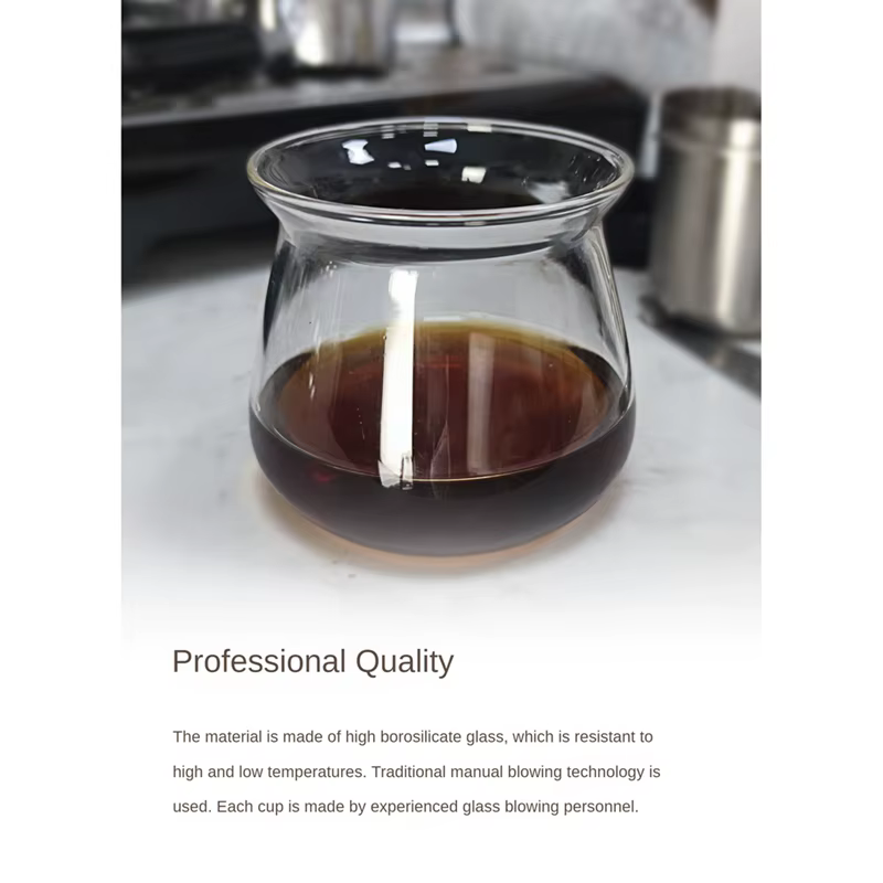 Tasse à café en verre borosilicate