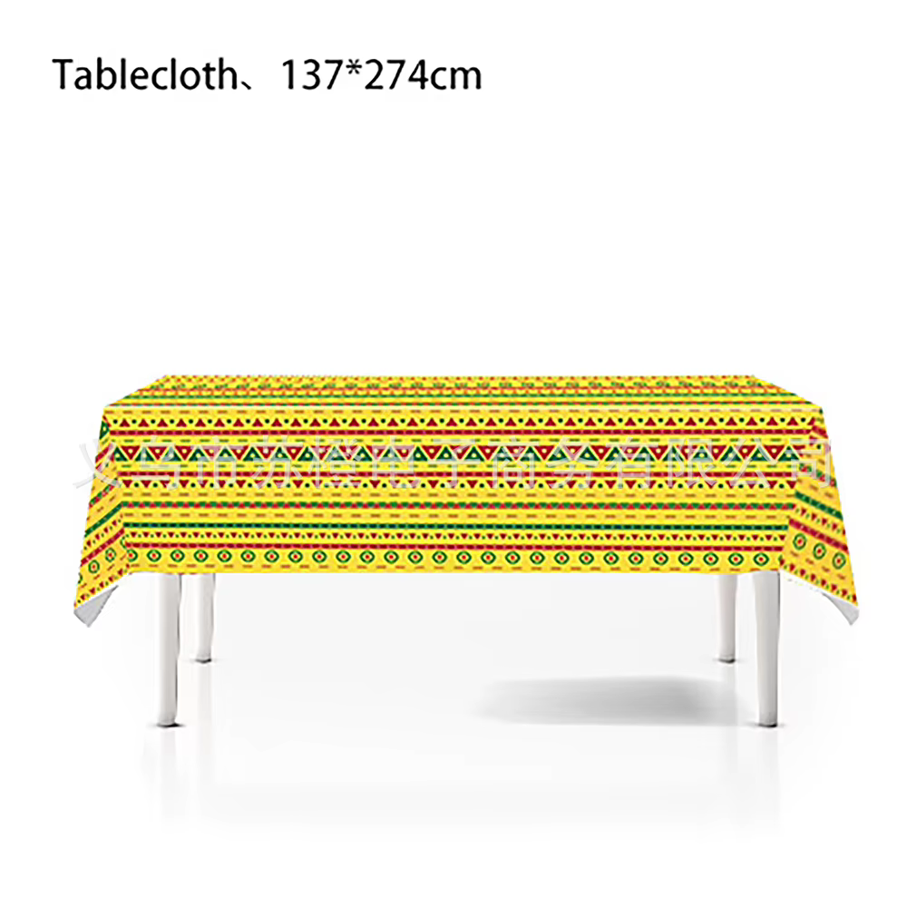 Cinco De Mayo Fiesta vaisselle assiettes serviette nappe support à gâteau mexique Taco carnaval coloré décoration De fête d'anniversaire