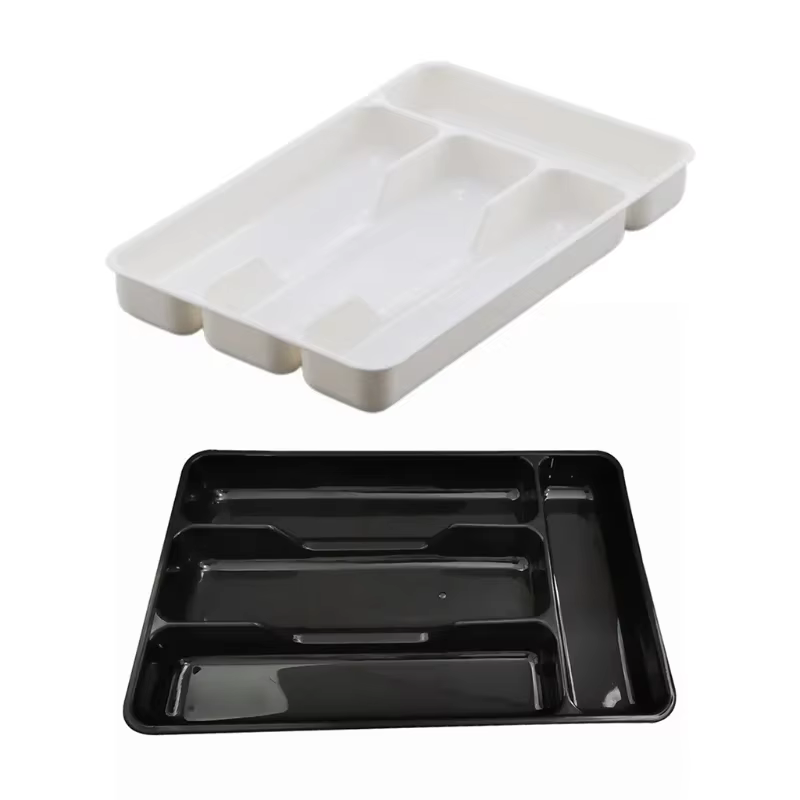 Nouveau tiroir de cuisine organisateur de couverts fourchette cuillère argenterie ustensile