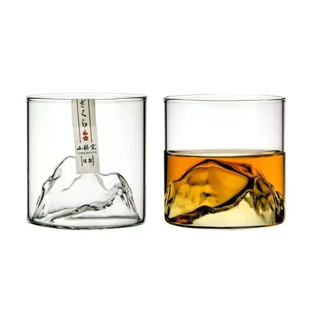 Ensemble de verres à whisky Guanshan 3D de 5 oz