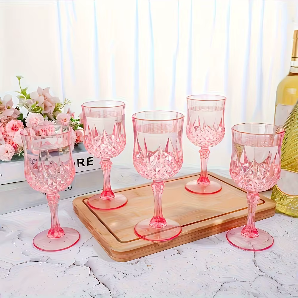 Verre à vin en plastique de haute qualité