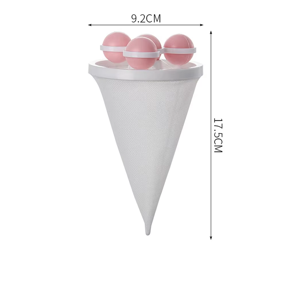 Filtre à cheveux pour machine à laver, attrape-cheveux flottant réutilisable, éliminateur de cheveux pour le linge, boule de lavage en maille pour la collecte de saletés, outils de nettoyage
