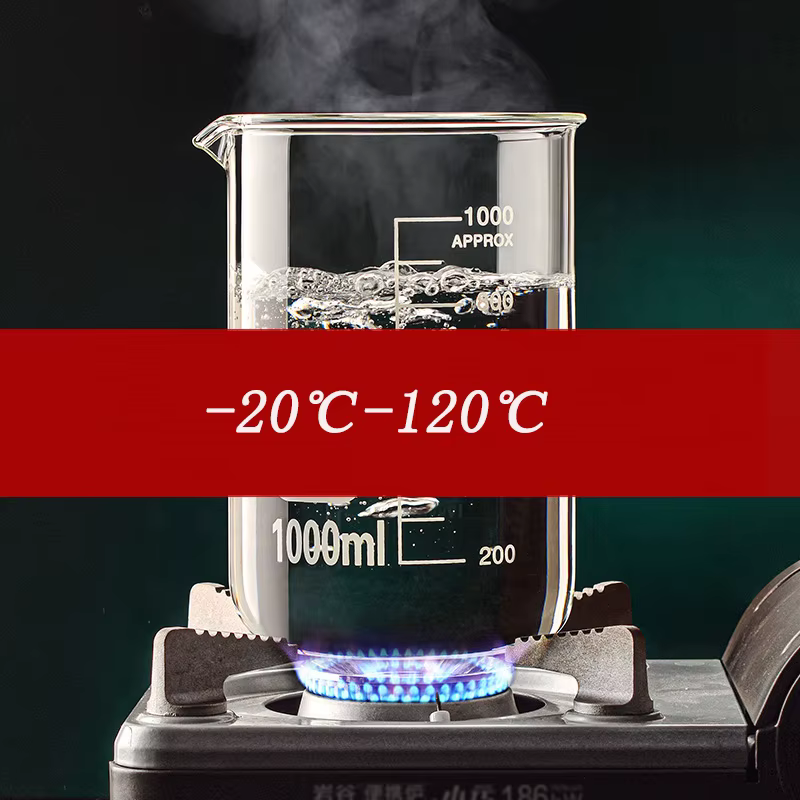Bécher en verre borosilicate résistant à la chaleur YWDL
