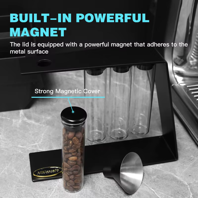 Contenant de stockage magnétique pour grains de café