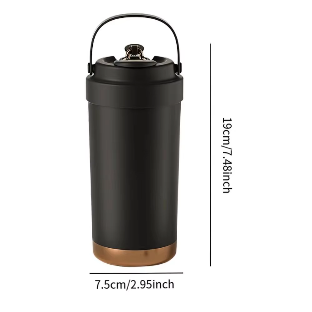 Mug de voyage 500 ml avec paille