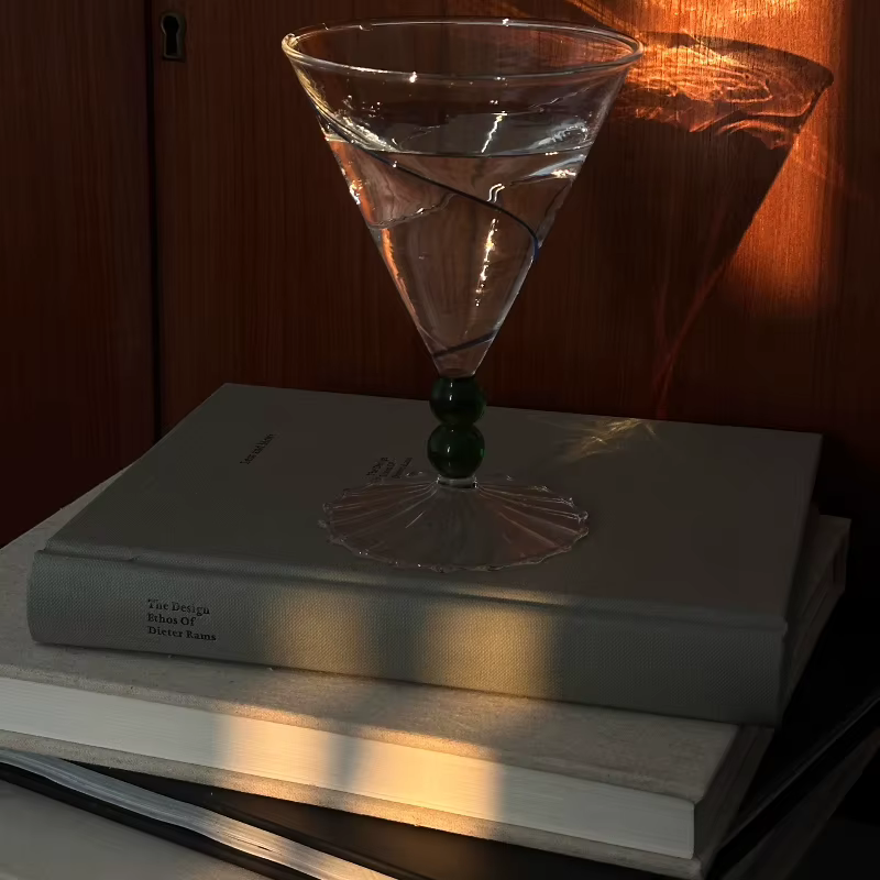 Verre à Champagne nordique fait à la main
