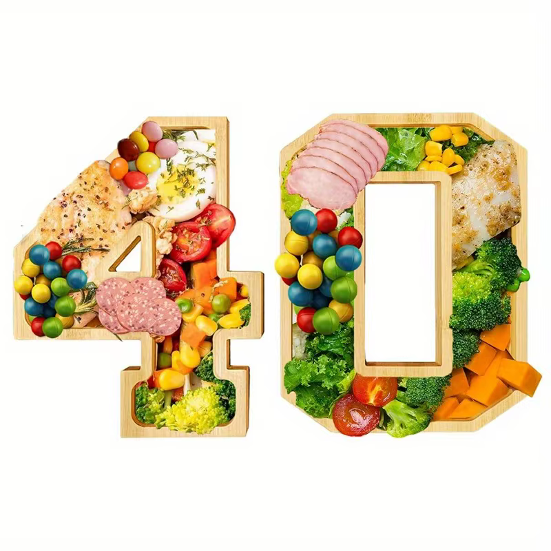 Plateau numérique à fruits et fromage