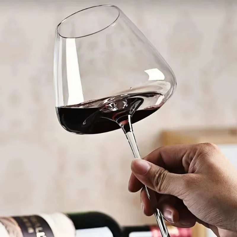 Ensemble de verres à vin en cristal de Bourgogne de 720 ml