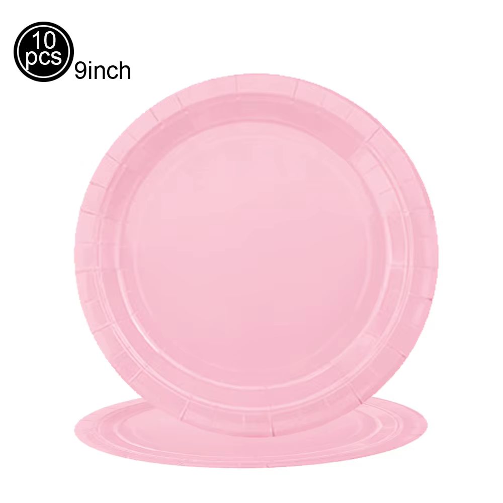 Assiettes en papier de 7 pouces
