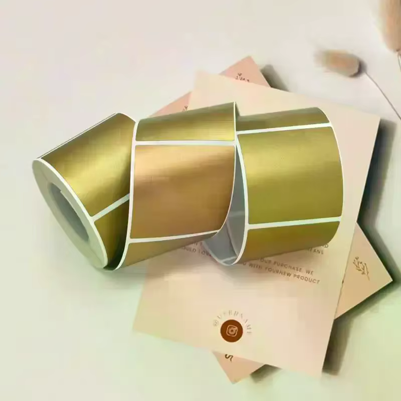 Autocollants à gratter pour cartes de récompense, pelliculés, gris, argent, or, étiquettes à gratter, bons de réduction DIY, film à gratter pour cartes à rayures