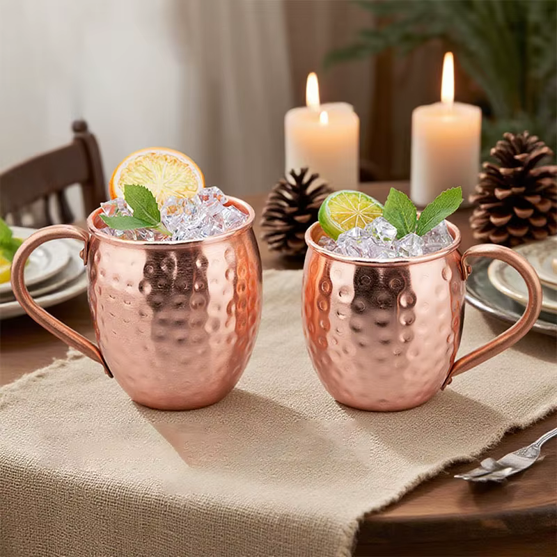 Tasse à Moscow Mule 100% Cuivre