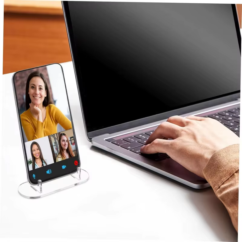 Support de cadre photo en acrylique transparent / Support d'affichage multifonctionnel / Base d'affichage pour assiettes, photos et figurines