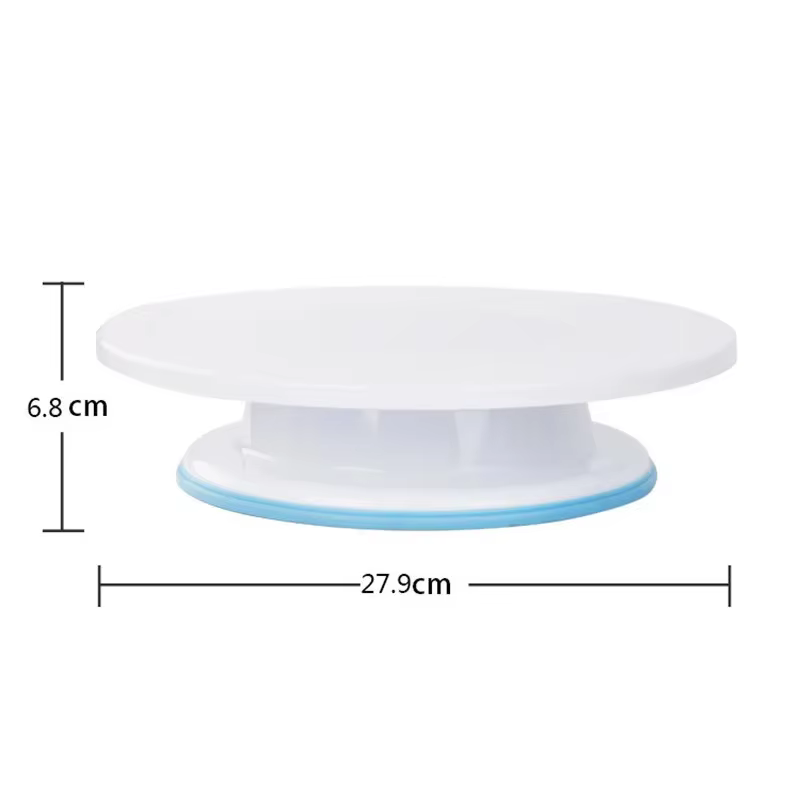 Assiette à gâteau en plastique