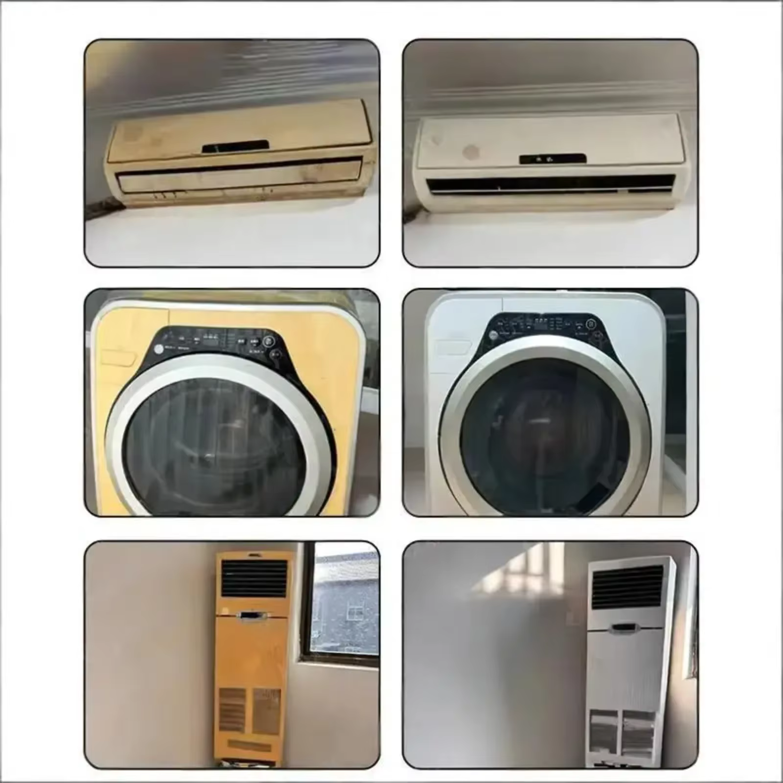 Agent de rénovation pour plastiques ménagers : Élimination du jaunissement, réparation des rayures, polissage brillant pour appareils électroménagers et entretien quotidien de la salle de bain