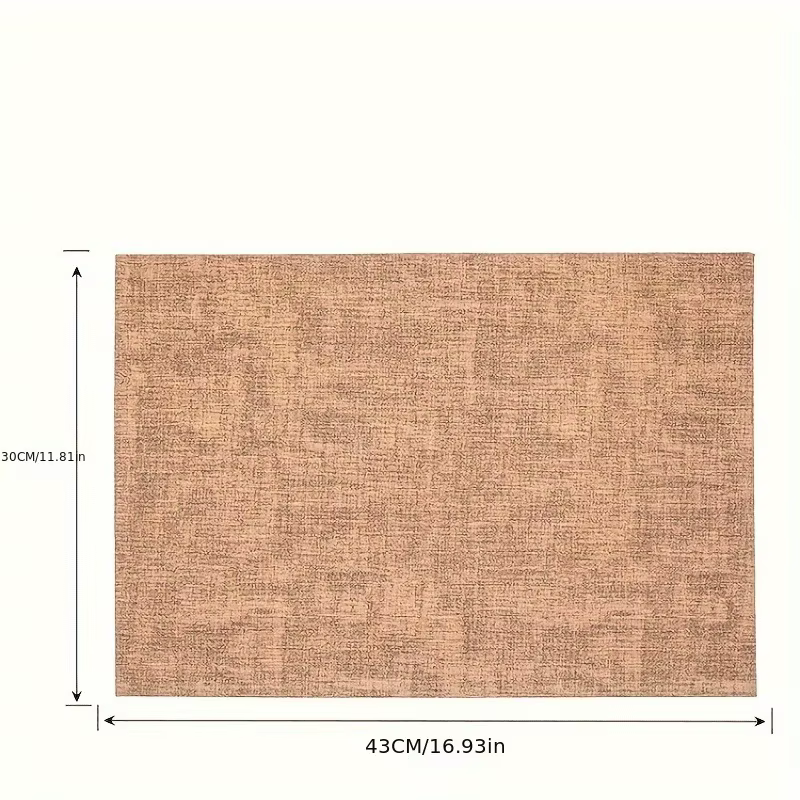 Napperon, napperons Double face en simili cuir – Tapis de table de style nordique pour la maison et le restaurant