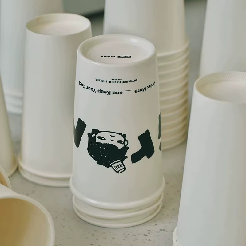 POP MART Édition Limitée SHANGHAI HIRONO Série de Tasses en Céramique sur le Thème des Magasins de Proximité