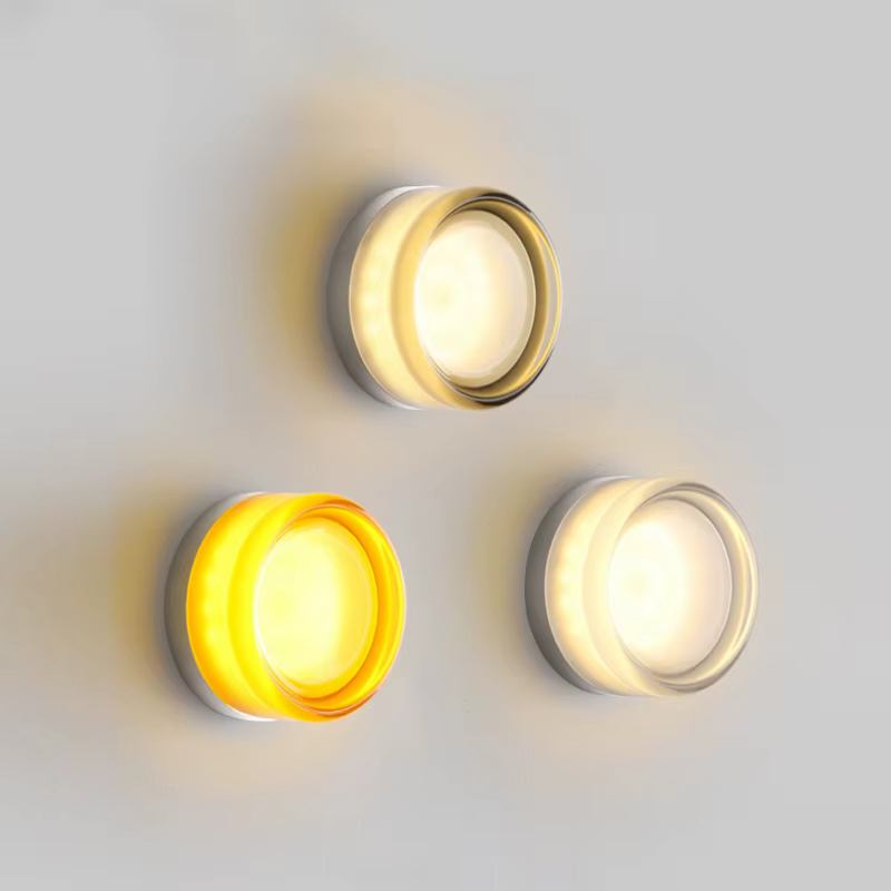 Applique murale LED en verre pour chambre à coucher, salon, escalier, salle de bain
