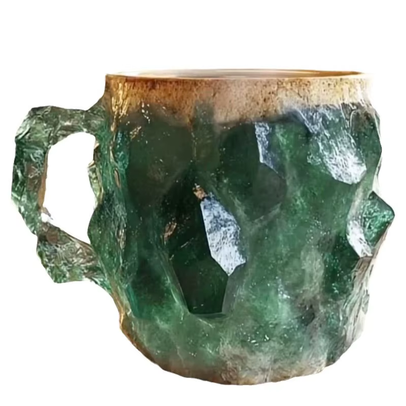 Tasses à café en cristal minéral à la mode