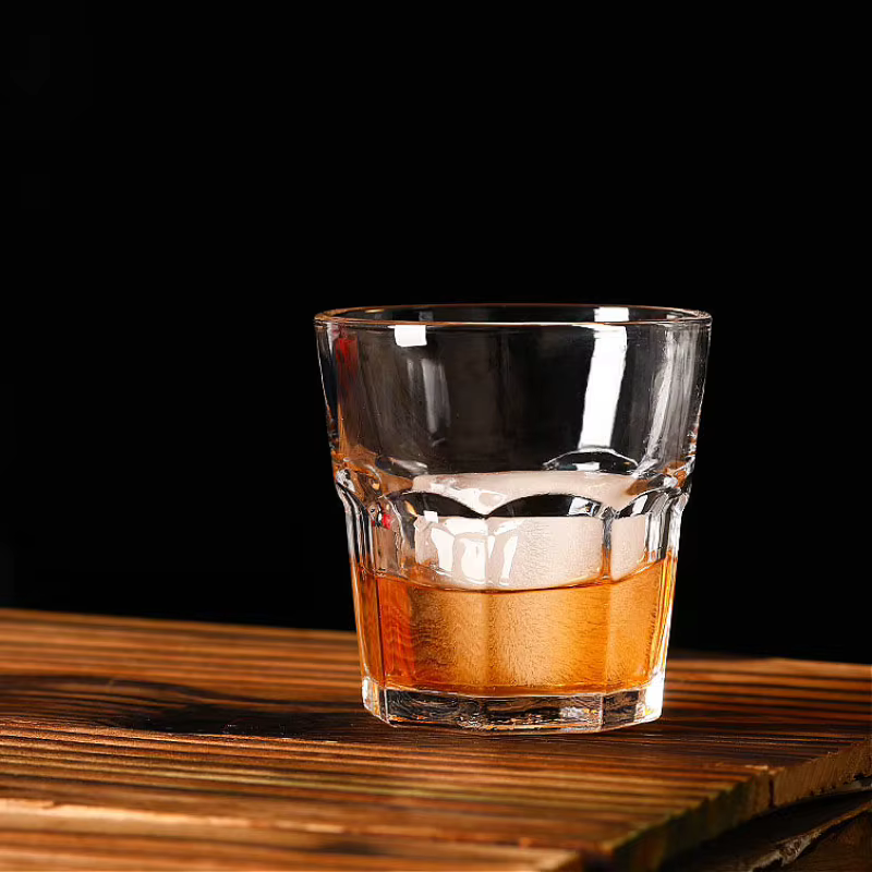 Verre à whisky à fond épais de 240ml/145ml