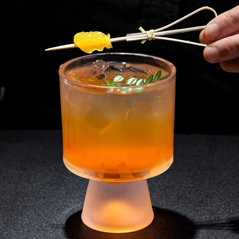 Verres à Cocktail Créatifs en Couches
