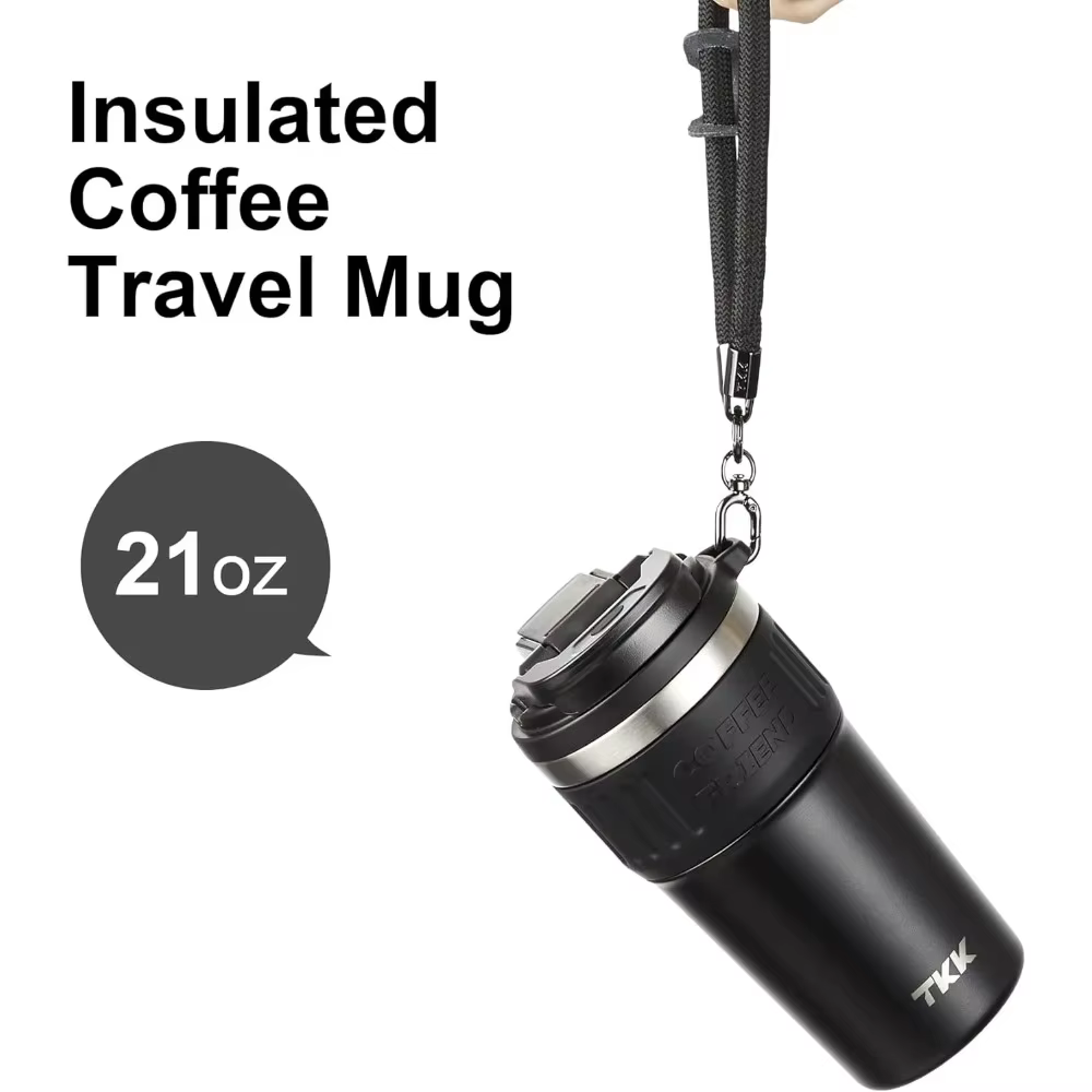 Thermos à café isolé avec revêtement en céramique