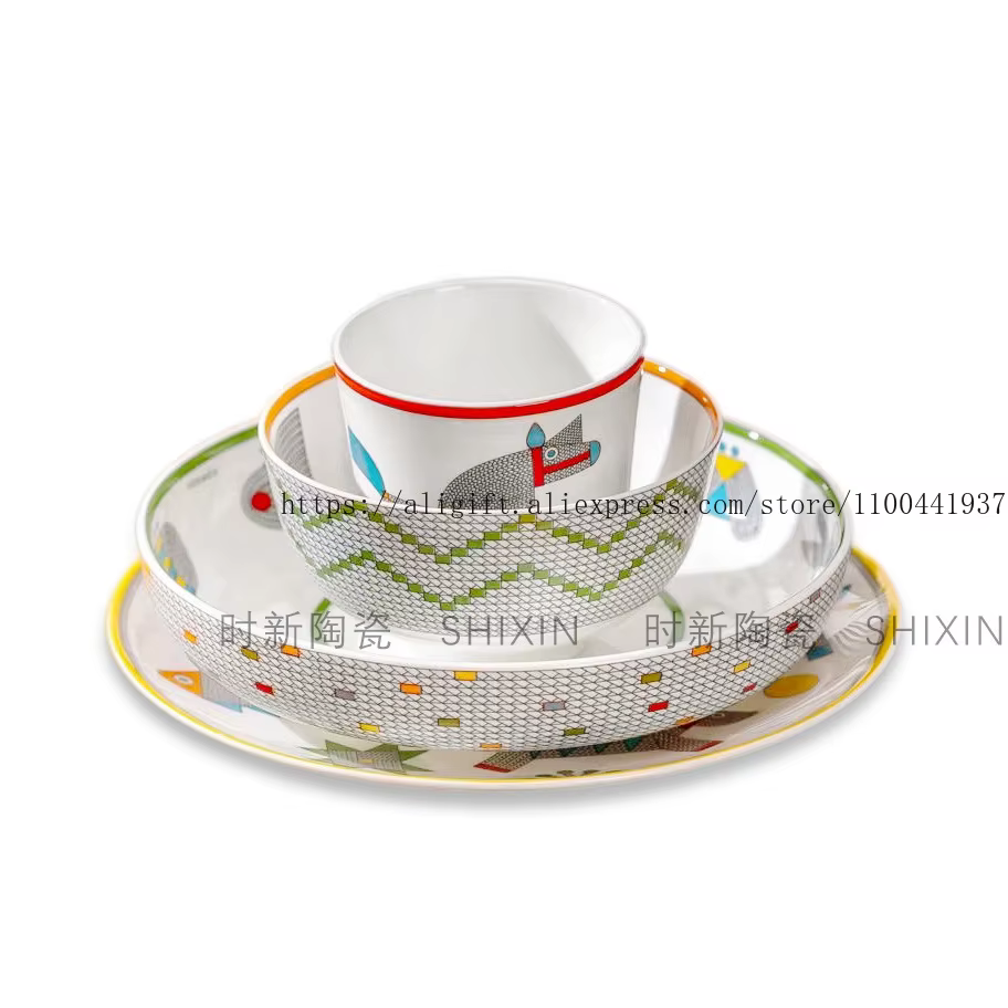 Ensemble de vaisselle pour enfants 4 pièces